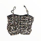 FLOWERS BY ZOE CHIFFON TOP - LEOPARD