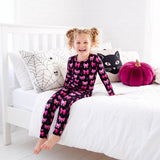 BAMBOO 2 PC PAJAMA SET - BEWITCHED BOWS
