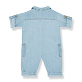 1+ IN THE FAMILY MASSIMO OVERALL - DENIM