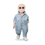 1+ IN THE FAMILY MASSIMO OVERALL - DENIM