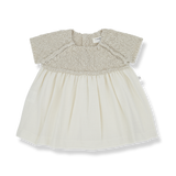 1+ IN THE FAMILY VIOLA DRESS - NATURAL