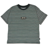 TINY WHALES STRIPE RAD T-SHIRT