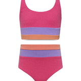 BEACH RIOT LITTLE MACKENZIE HEIDI SET - CORAL BAY