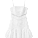KATIE J TWEEN GWENDOLYN DRESS- WHITE