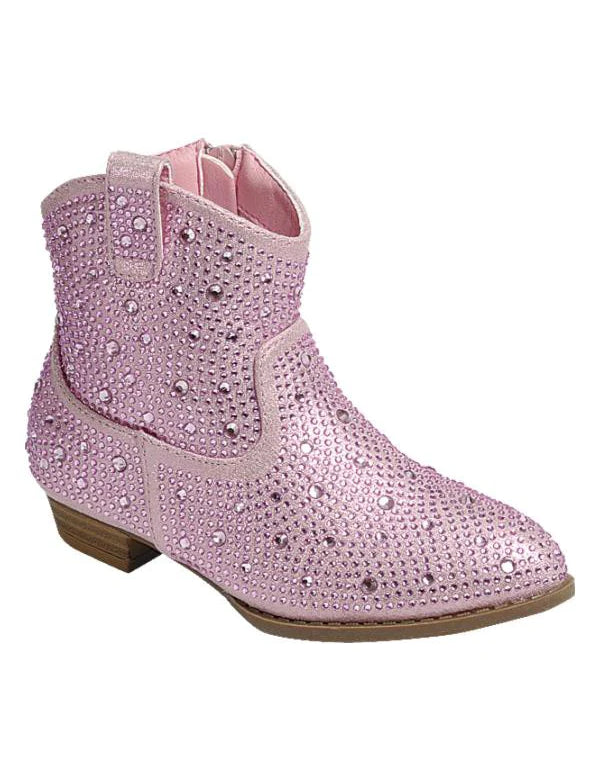 Crystal Ankle Boots for Toddlers