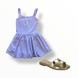FLOWERS BY ZOE TANK BUBBLE SKIRT DRESS - LAVANDER