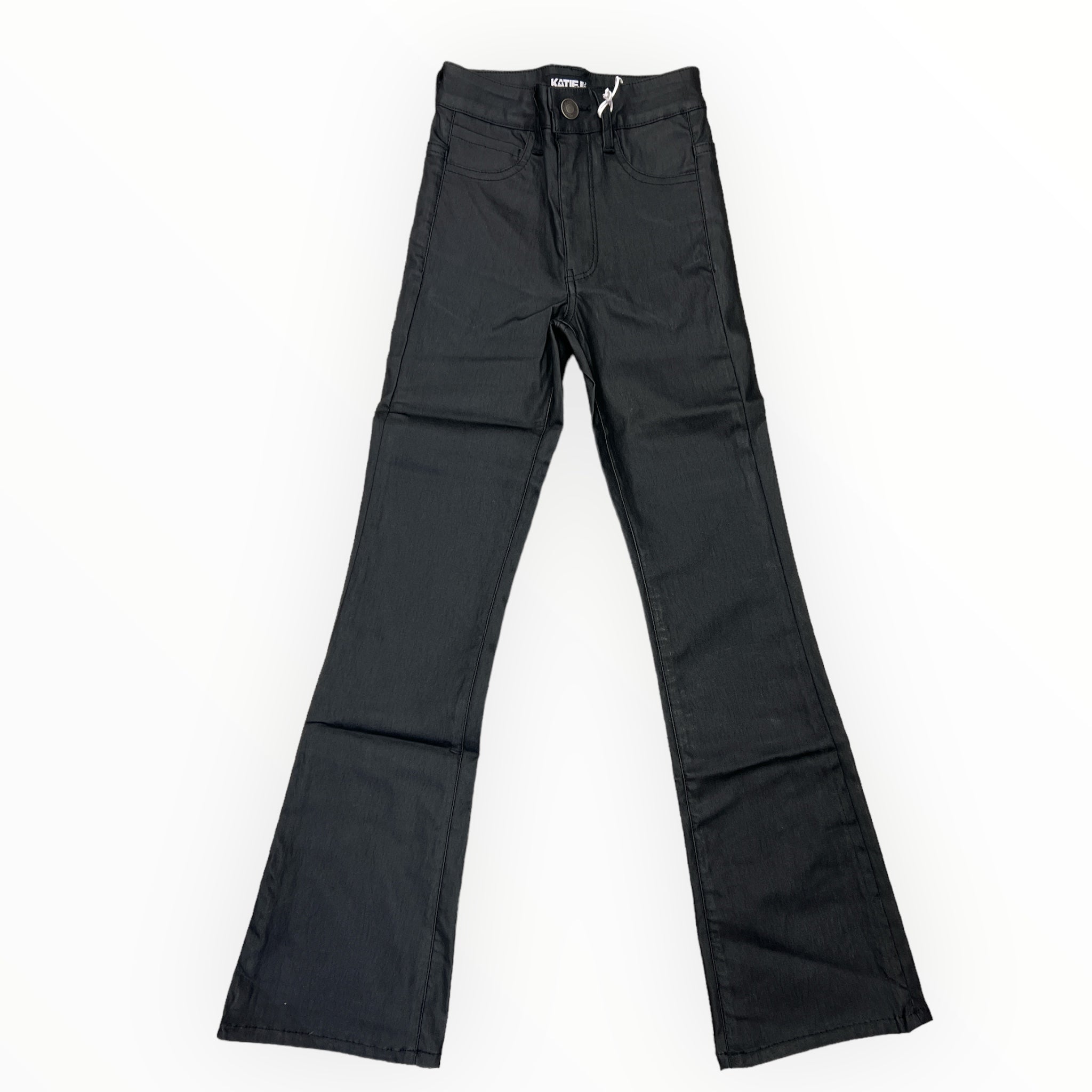 KATIE J RHETT PANT - COATED BLACK