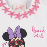 MC2 SAINT BARTH ELLY MINIE T-SHIRT - WHITE