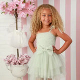 OOH LALA ISALINE DRESS - GREEN TEA