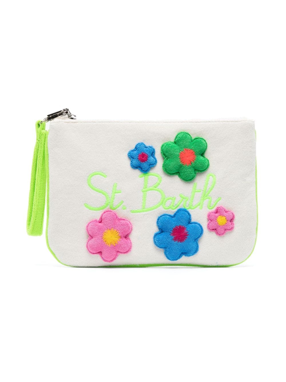 MC2 SAINT BARTH PARISIENNE SPONGE TERRY POCHETTE - FLORAL