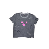 FIREHOUSE T-SHIRT - HEATHER GRAY/STAR TRIO