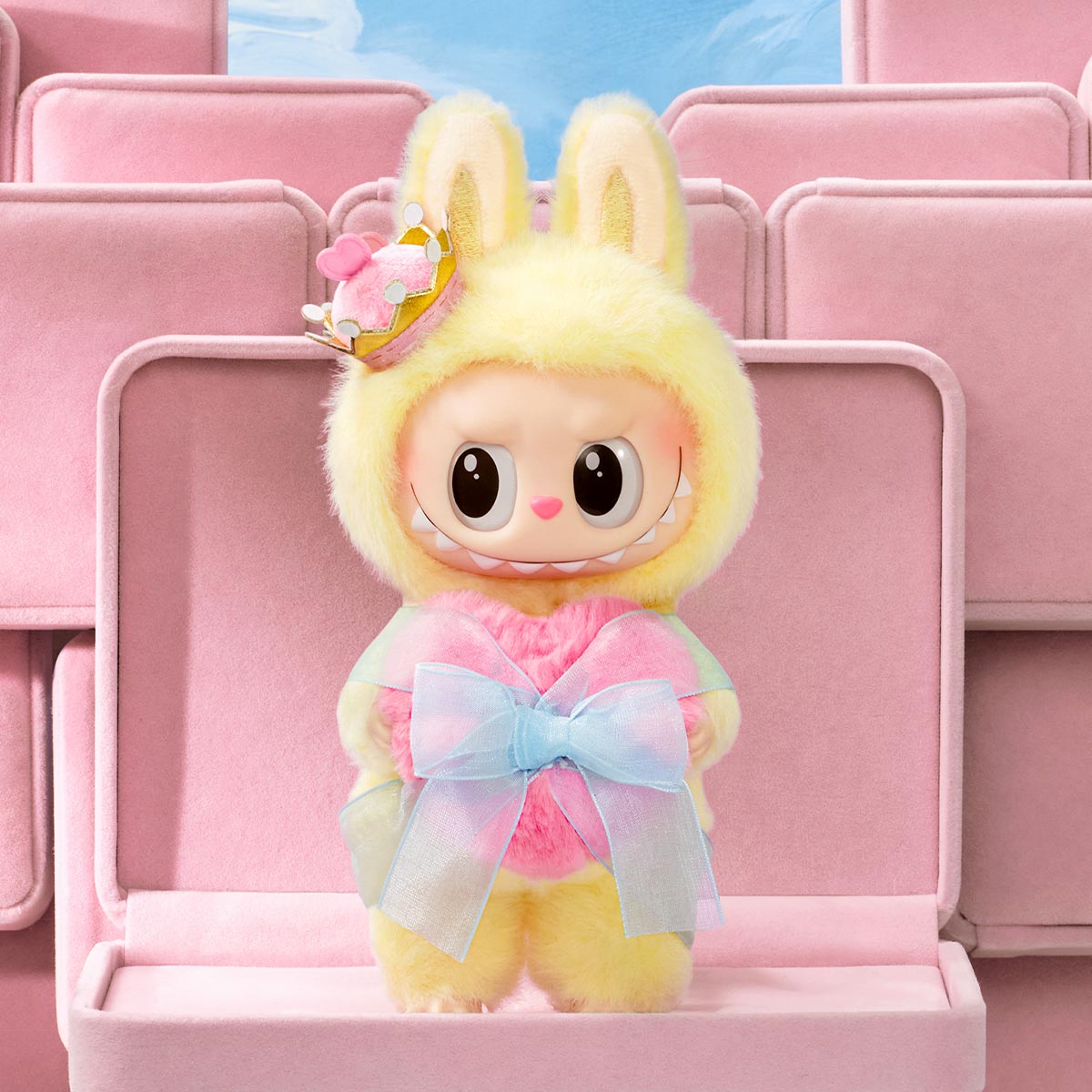 高級品市場 POPMART - LABUBU THE SERIES CHECKMATE LET'S MONSTERS ぬいぐるみ