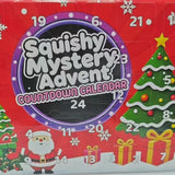 SQUISHY COUNT DOWN TO CHRISTMAS MYSTERY ADVENT CALANDER - (SHIPPING OCT 1ST)