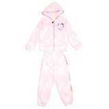 MINI DREAMERS AVA SWEATSUIT - TIE DYE EMBROIDERED HEART
