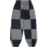 AVIATOR NATION KID'S CHECK QUILTED SWEATPANTS - HEATHER GREY/CHARCOAL