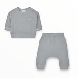 1+ IN THE FAMILY LORENZO PULLOVER GIUSEPPE PANT - SMOKEY