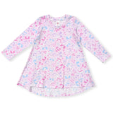 ESME L/S SLEEVE DRESS - MIRACLE PINK (HANNUKAH)