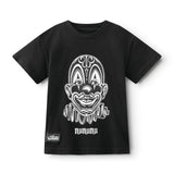 NUNUNU CLOWN T-SHIRT - BLACK