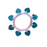 M2B HEART CHARM BRACELETS