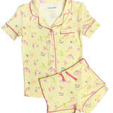 KATIE J LYNN SHORT LOUNGE SET - SANDY SHORE (TWEEN & JUNIOR)