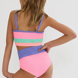 BEACH RIOT LITTLE EVA & EMMIE SET SHERBERT SHORES COLORBLOCK