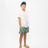 THE DRIP SHOP JUNGLE PALMS SWIM TRUNKS