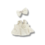 LABUBU DRESS - WHITE