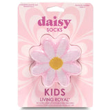 LIVING ROYAL CREW SOCKS - DAISY