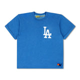 AVIATOR NATION LOS ANGELES DODGERS 2026 BOYFRIEND TEE - COBALT