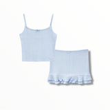 KATE J. TWEEN MARINA CAMI/MARINA SKORT - BABY BLUE