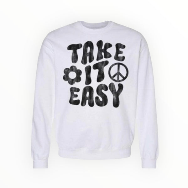 PRINCE PETER PULLOVER - WHITE/TAKE IT EASY