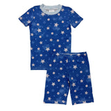 ESME BOYS S/S SLEEVE & SHORTS PAJAMA - BASEBALL STARS