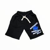 CALIFORNIAN VINTAGE SHORTS - CHARCOAL/ZUMA BEACH
