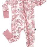 SHAE AND PALMER FOOTIE - CALI COASTAL PINK