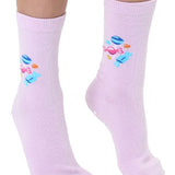 LIVING ROYAL CREW SOCKS - CANDY