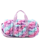 OMG OCCESSORIES QUILTED SCRUNCHIES OMBRE DUFFLE BAG