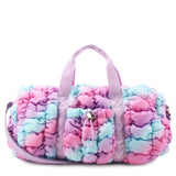 OMG OCCESSORIES QUILTED SCRUNCHIES LARGE DUFFLE BAG - OMBRE