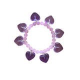 M2B HEART CHARM BRACELETS