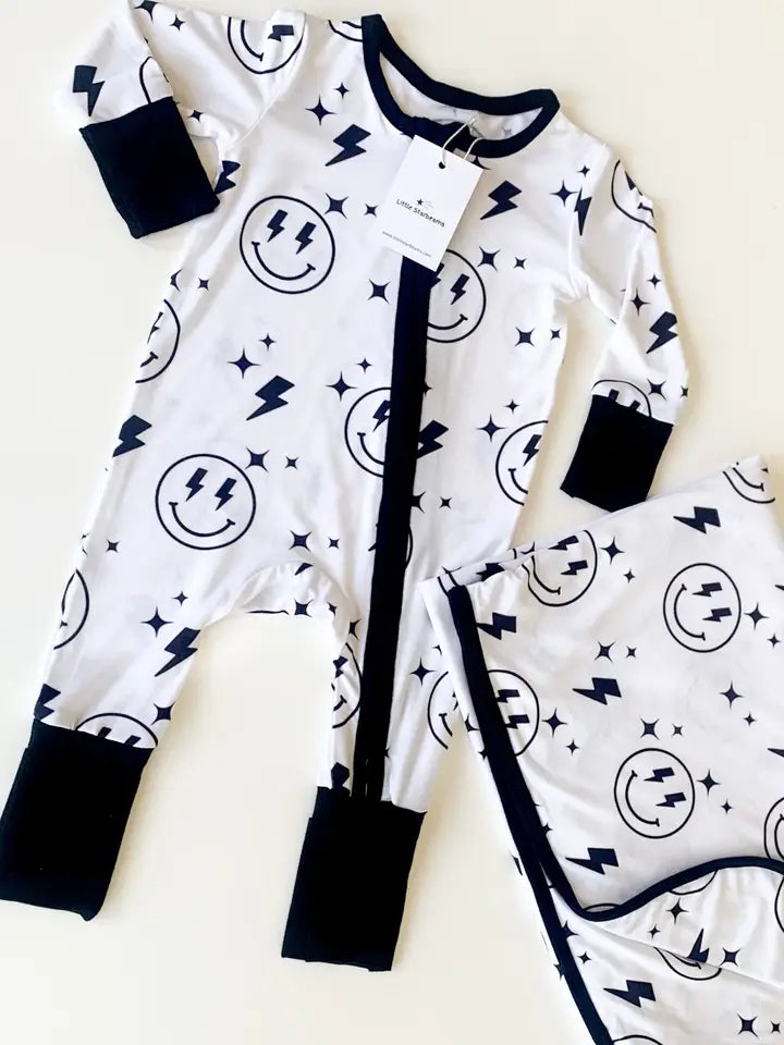 LITTLE STARBEAMS COVERALL - SMILEY
