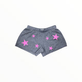 FIREHOUSE SHORT -  HEATHER GRAY/STAR TRIO