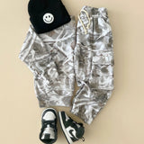 BOY CARGO JOGGER SET - CAMO