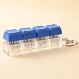 M2B KEYCHAIN FIDGET POP BUTTON STRESS RELIEF TOY