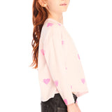 CHASER GIRL LONG SLEEVE - ALLOVER HEART