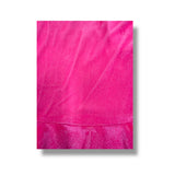 SOCIAL BUTTERFLY S/S RUFFLE DRESS - HOT PINK GLITTER VELVET