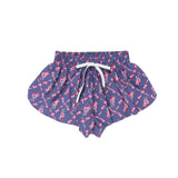 KATIE J FARRAH SHORT - SAIL BOAT FLORAL