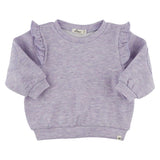 OH BABY! HONEYCOMB SWEATSHIRT AND LEGGING LET - WISTERIA