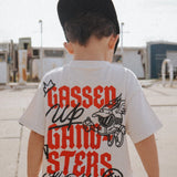 GASSED UP GANGSTER T-SHIRT - NATURAL