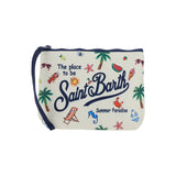 MC2 SAINT BARTH ALINE SCUBA POUCHETTE - SUMMER SKETCH