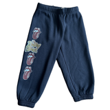 ROWDY SPROUT ROLLING STONES TONGUE HOODIE - BLACK