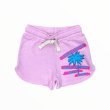 CALIFORNIAN VINTAGE GYM SHORT - PINK/ZUMA BEACH